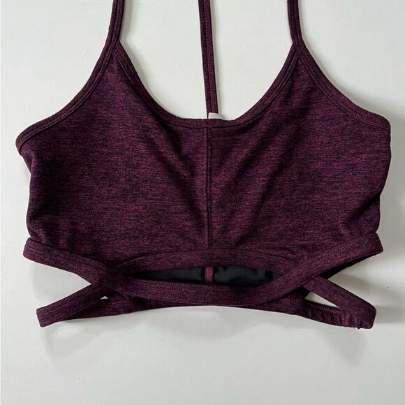 Free People Infinity Sports Bra Purple Small - Picture 8 of 8